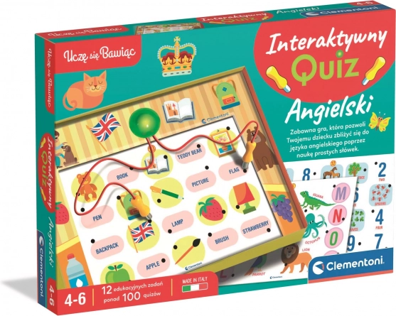 Interaktives Englisch-Quiz – Lernen durch Spiel CLEMENTONI