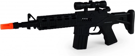 Mechanisches Maschinengewehr mit Sound 40 cm