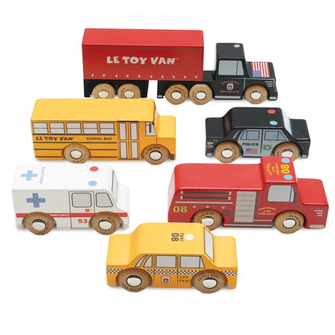 Le Toy Van New York Fahrzeug Set