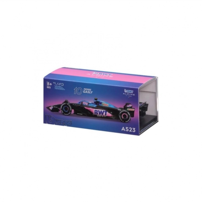 Bburago Rennwagen Modell Alpine F1 Team A523 2023