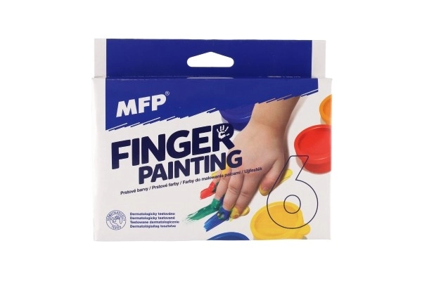 Fingerfarben Set 6 Farben 30ml