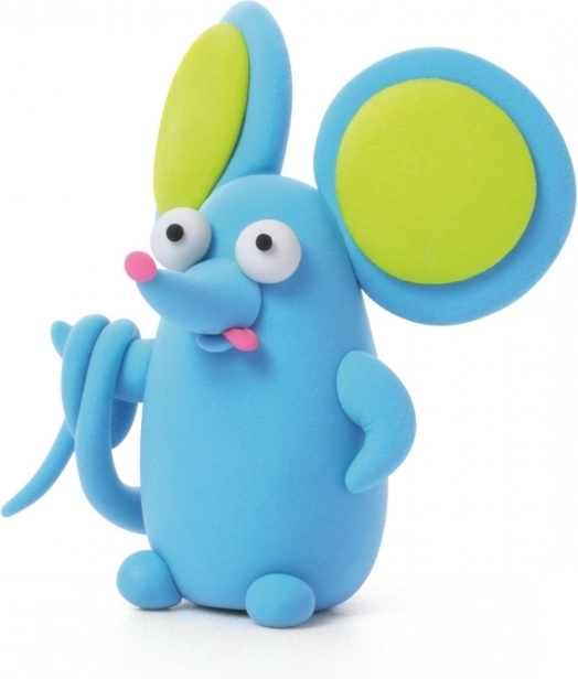 Knete Hey Clay - Plüschiges Tierchen Maus
