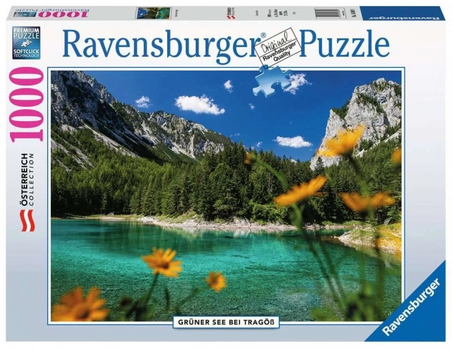 Puzzle Grüner See, Tragöß, Österreich 1000 Teile