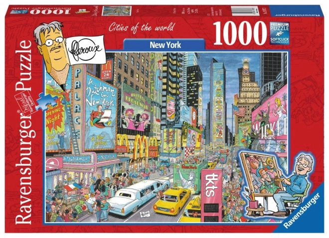 Ravensburger Puzzle Städte der Welt: New York 1000 Teile