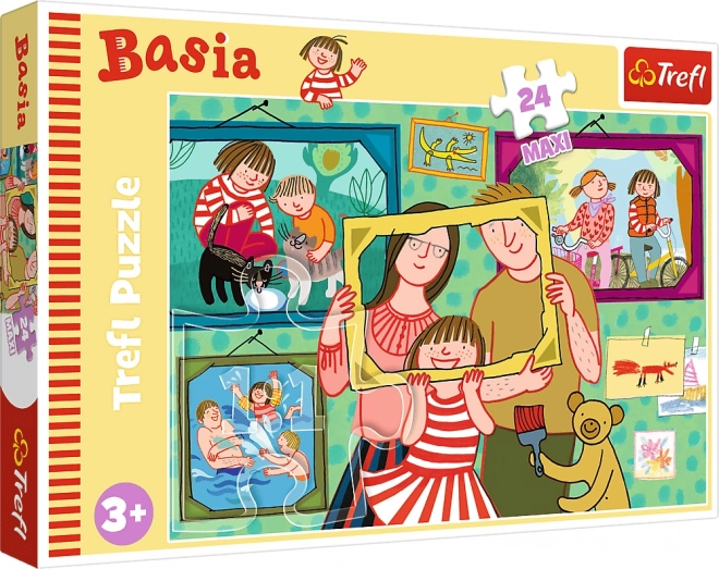 Trefl Puzzle Basia und ihr Tag Maxi 24 Teile