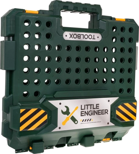 Verwandelbarer Tisch und Koffer