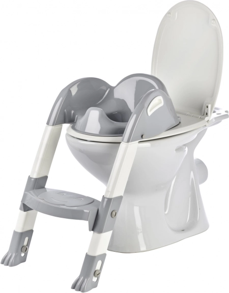 Kiddyloo WC-Stuhl für Kinder in Grauer Eleganz