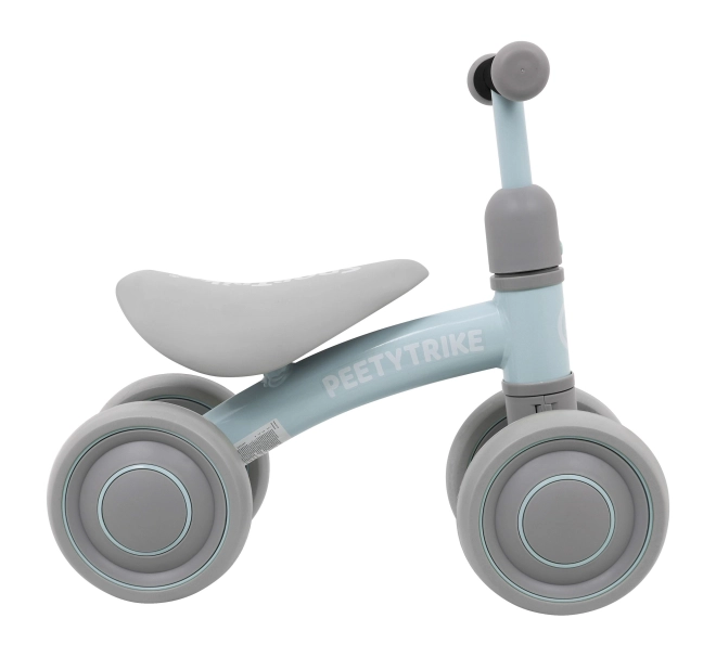 Lauflernrad PettyTrike Weiß 4-rädriger SporTrike Kinderfahrzeug – blau