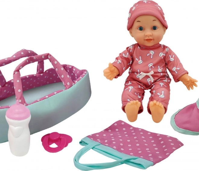 Weiches Baby mit Tragetasche 30 cm