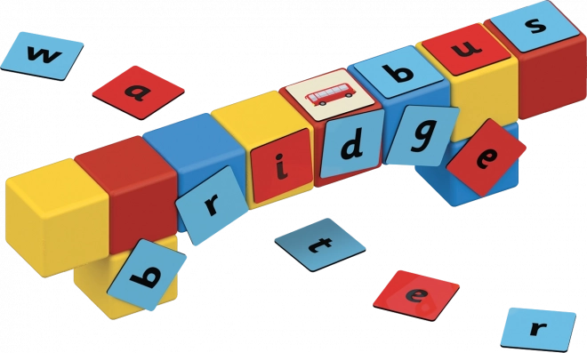 Geomag Magicube Wörter 55-teilig