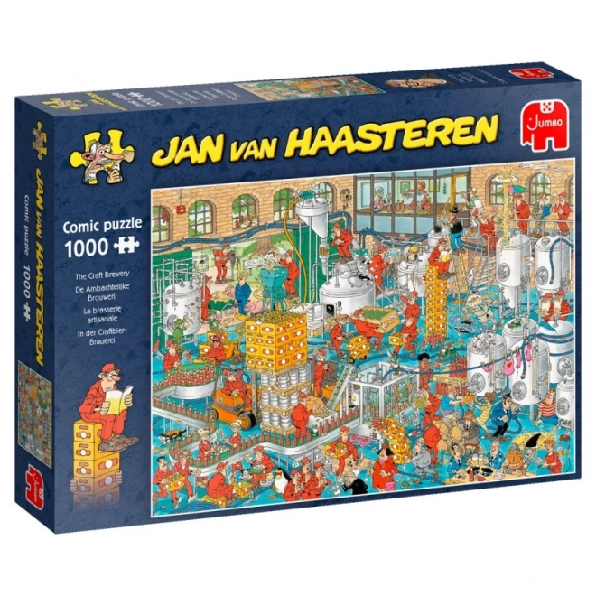 Jumbo Puzzle Jan van Haasteren Craft-Bier-Brauerei 1000 Teile