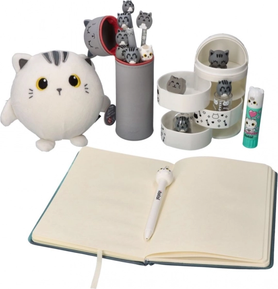 Display mit 24 Klebstoffen in der Spitze - Katze