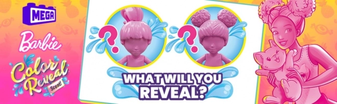 Mega Barbie Color Reveal Überraschungsbaukasten