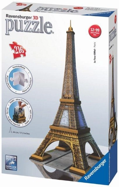 3D-Puzzle Eiffelturm 216 Teile von Ravensburger