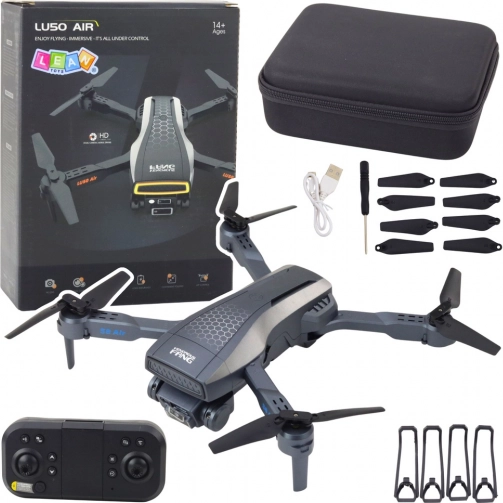 Drohne LU50 Air mit dualer HD-Kamera und LED-Lichtern