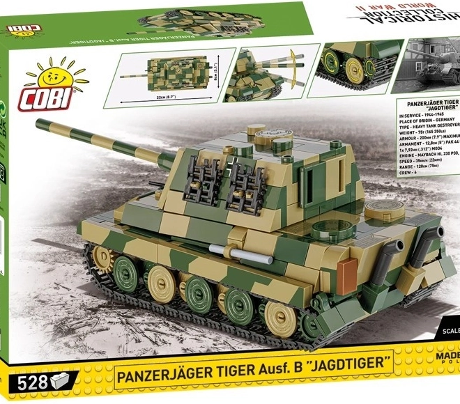 Konstruktionsset Tank Panzerjäger Tiger Ausf. B Jagdtiger