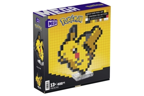 Mega Bloks Pokémon Pixel Art Pikachu