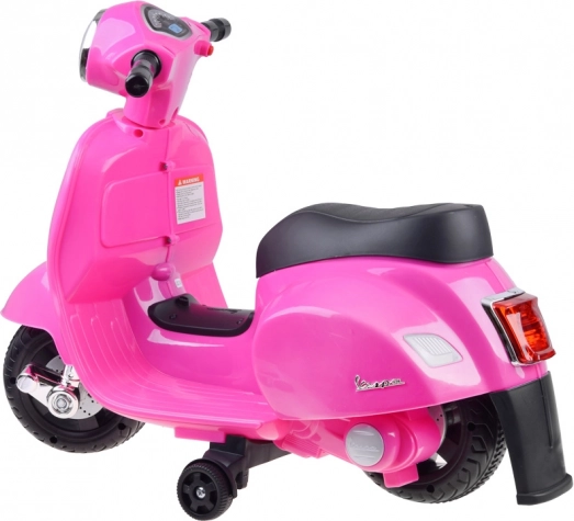 Elektrischer Kinderroller Vespa – rosa