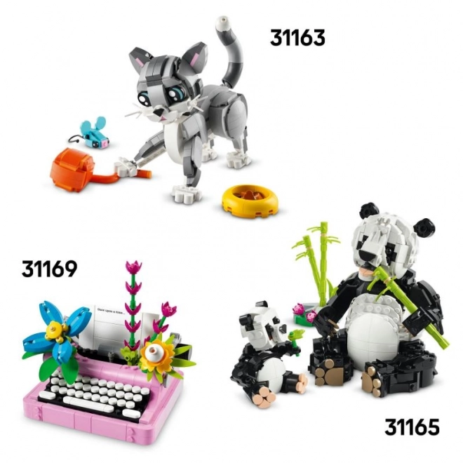 Lego Creator 3-in-1 Wildtiere: Rosa Flamingo