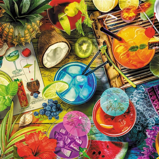 TREFL Holzpuzzle Bunte Cocktails 501 Teile