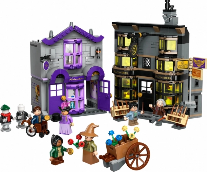 Harry Potter LEGO Ollivander und Madame Malkin Geschäfte