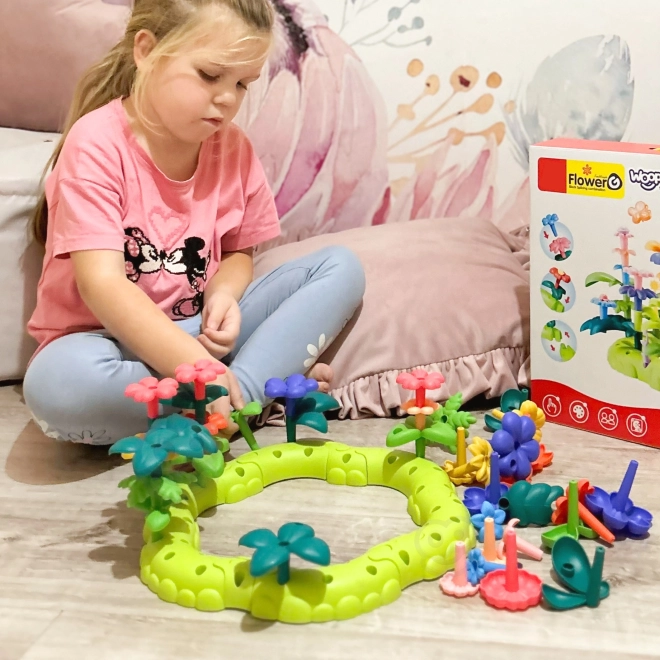 Magischer Garten Montessori Konstruktionsblöcke XXL