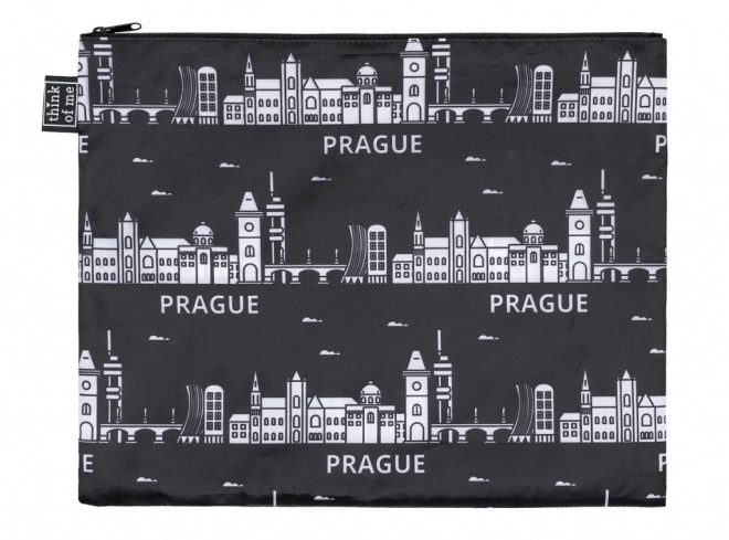 Set 3 Taschen mit Prag-Motiv