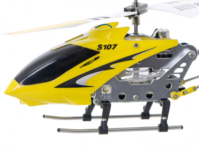 Ferngesteuerter RC-Helikopter Blau von SYMA – Gelb