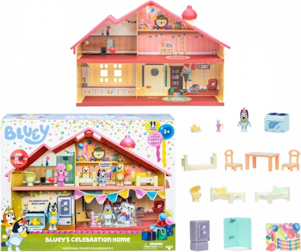 Haus der Familie BLUEY - Feier