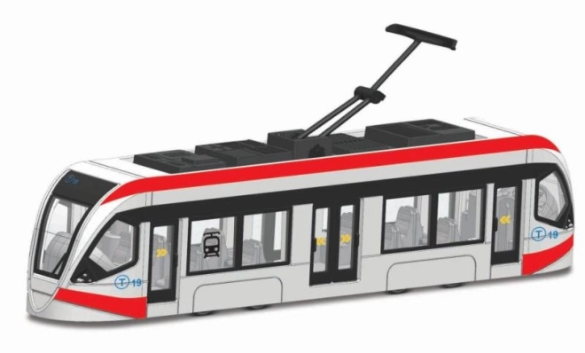 Bburago Stadtbus und Straßenbahn im Maßstab 1:43