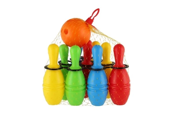 Bowling Kegel Set aus Kunststoff