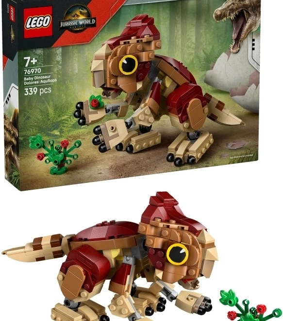 LEGO Jurassic World Kleiner Dinosaurier Dolores: Aquilops