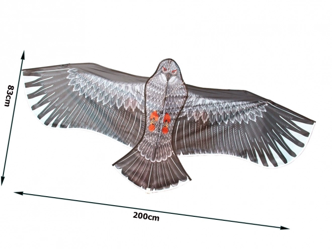 Adler-Drachen Vogelscheuche 2m mit Leine