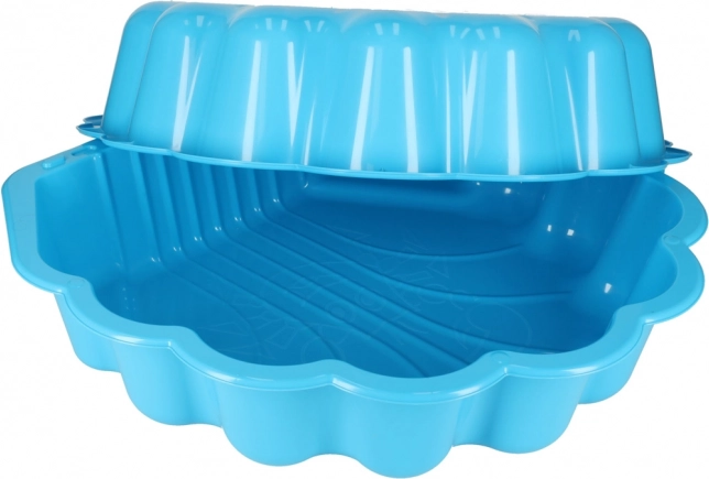 Sandkasten und Pool Muschelka Twins 2in1 blau