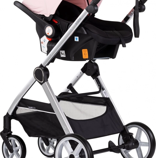 Kinderwagen Chipolino Vista 2v1 Rosa Marshmallow