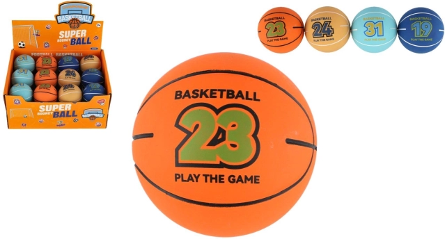 Extrem springender Basketball-Schaumball 6 cm, Farbmix