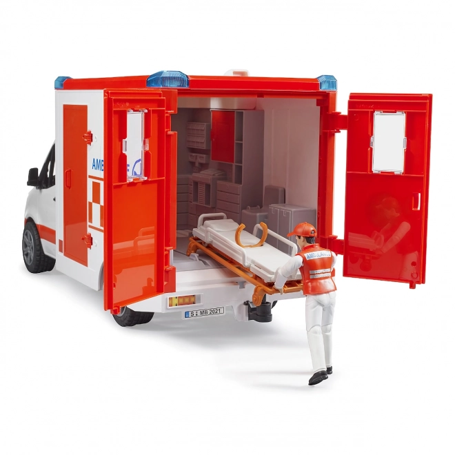 Sanitätswagen MB Sprinter mit Sanitäter