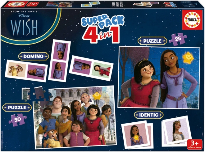 Educa Superpack Spiele 4 in 1