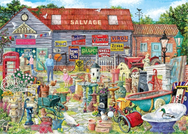 Gibsons Puzzle Hrnce und Trödel 1000 Teile