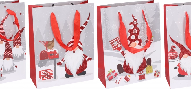 Geschenktasche S Weihnachtsmotiv 17,5 × 23,5 × 8 cm