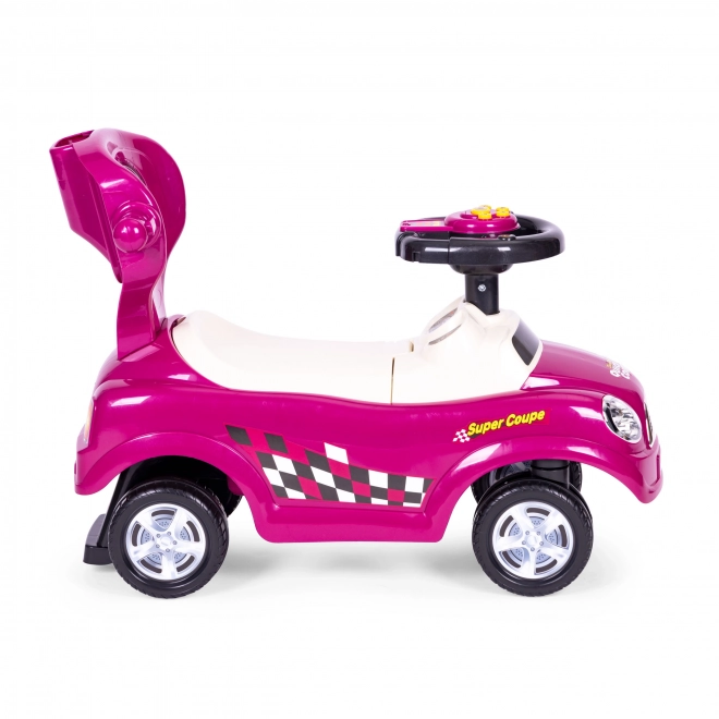 3-in-1 Kinderauto mit Schwenkrädern und Griff
