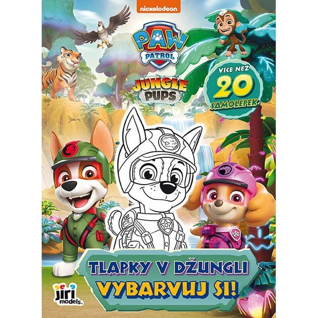 Ausmalbuch Paw Patrol Pfoten im Dschungel