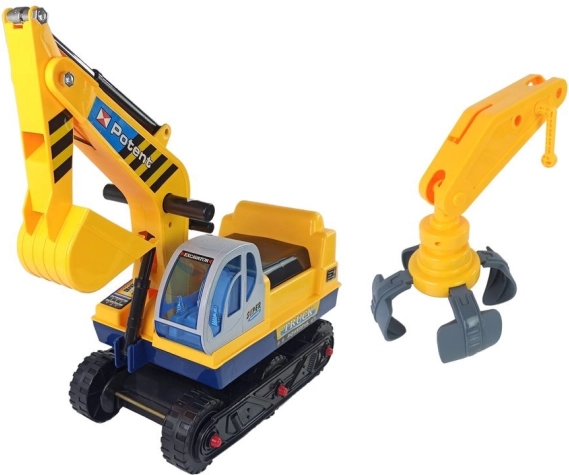 Grabber Rider mit beweglichem Arm gelb