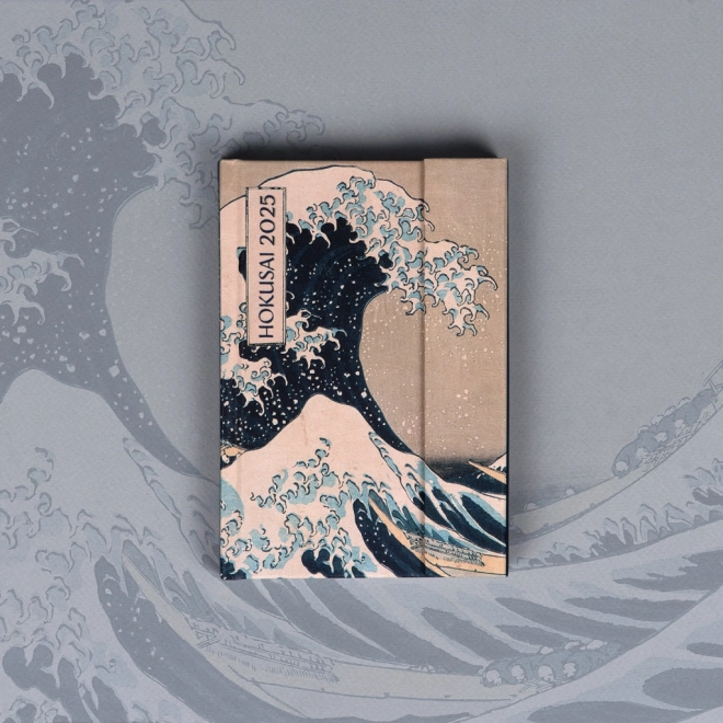 Magnetischer Wochenkalender Katsushika Hokusai 2025