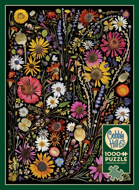 Cobble Hill Puzzle Gepresste Blumen: Glück 1000 Teile