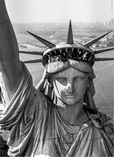 Ikonisches Motiv der Freiheitsstatue
