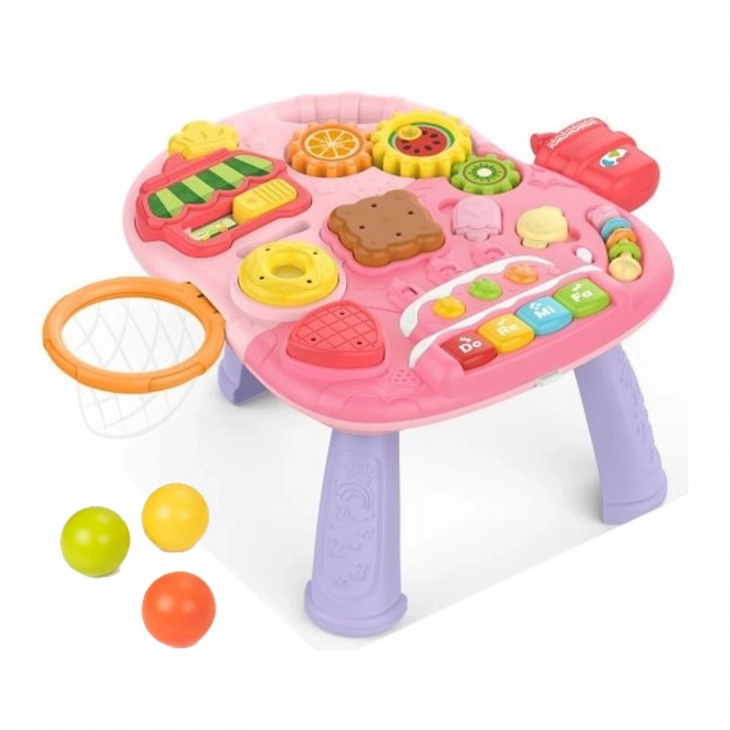 Multifunktionaler Lauflerner 5-in-1 für Kleinkinder Rosa