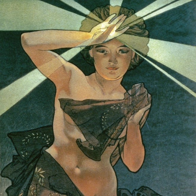 Notizkalender Alfons Mucha 2026