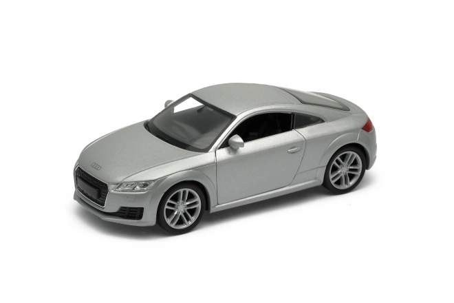 Modellauto Audi TT Coupe 2014 Silber von Welly