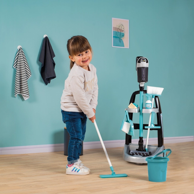 Putzwagen mit Staubsauger Rowenta für Kinder